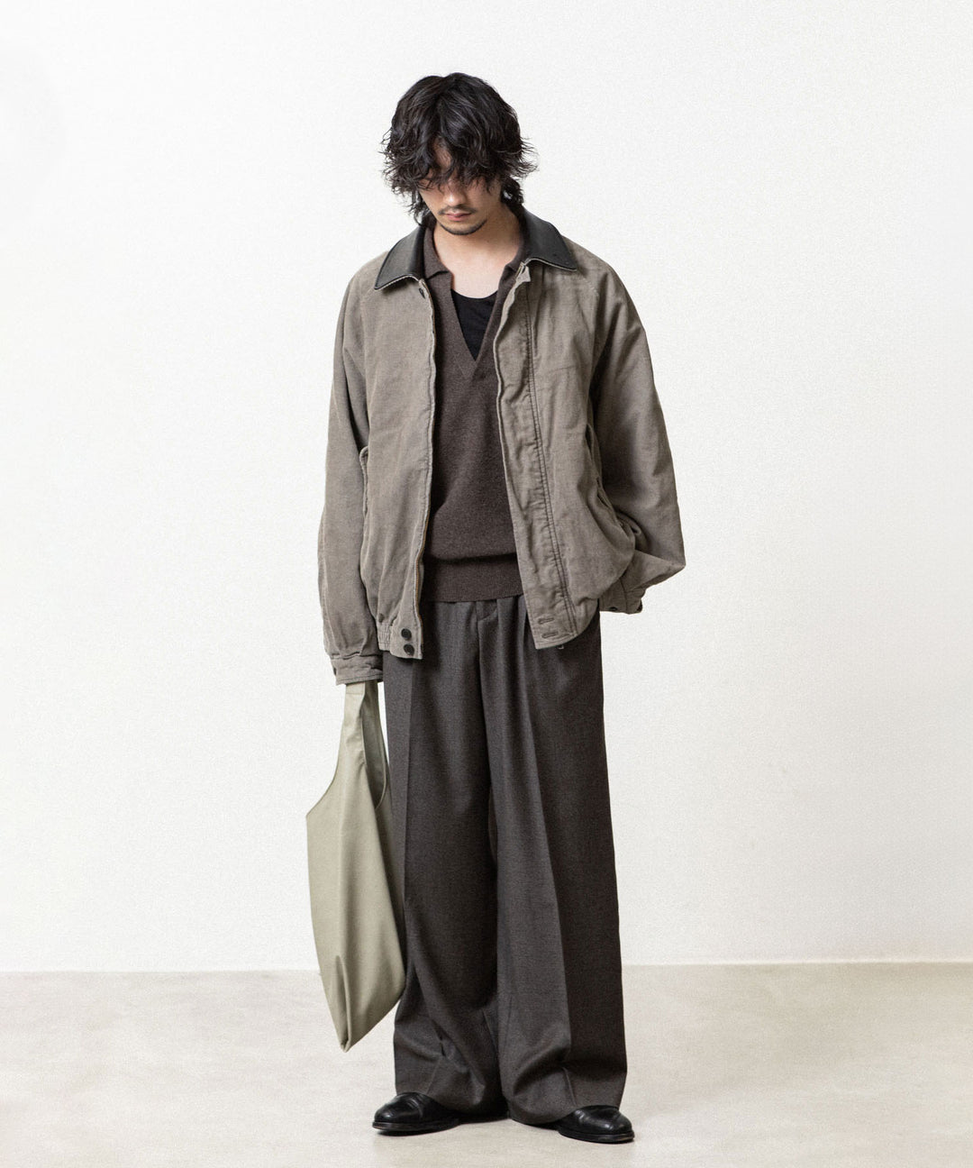 ssstein(シュタイン)のEXTRA FINE WOOL KNIT SKIPPER - MOCHAの公式通販サイトsession福岡セレクトショップ
