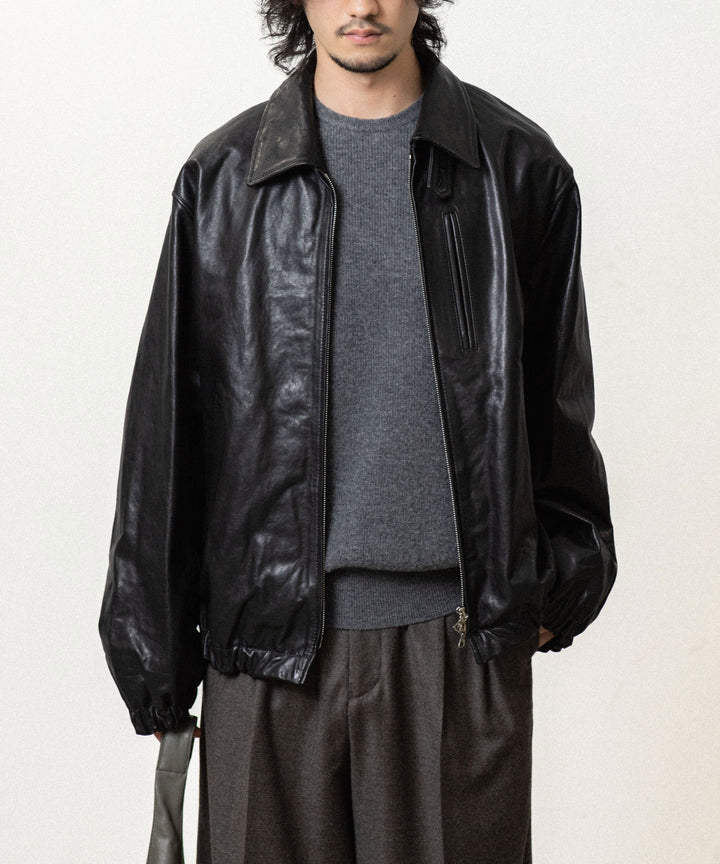 ssstein(シュタイン)のSUPER FINE WOOL MILLED KNIT CREW NECK LS - GREYの公式通販サイトsession福岡セレクトショップ