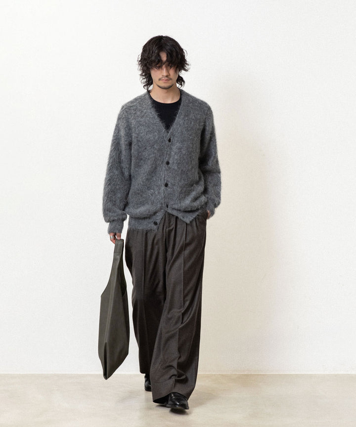 ssstein(シュタイン)の KID MOHAIR KNIT V NECK CARDIGAN - GREYの公式通販サイトsession福岡セレクトショップ