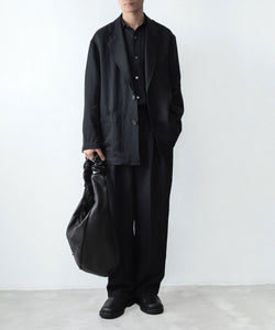 ssstein / シュタイン】VIS/LI BRIGHT TWILL WIDE EASY TROUSERS
