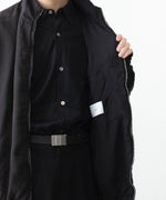 画像をギャラリービューアに読み込む, ssstein(シュタイン)のCUPRO FIBRIL VINTAGE ZIP JACKET - BLACKの公式通販サイトsession福岡セレクトショップ
