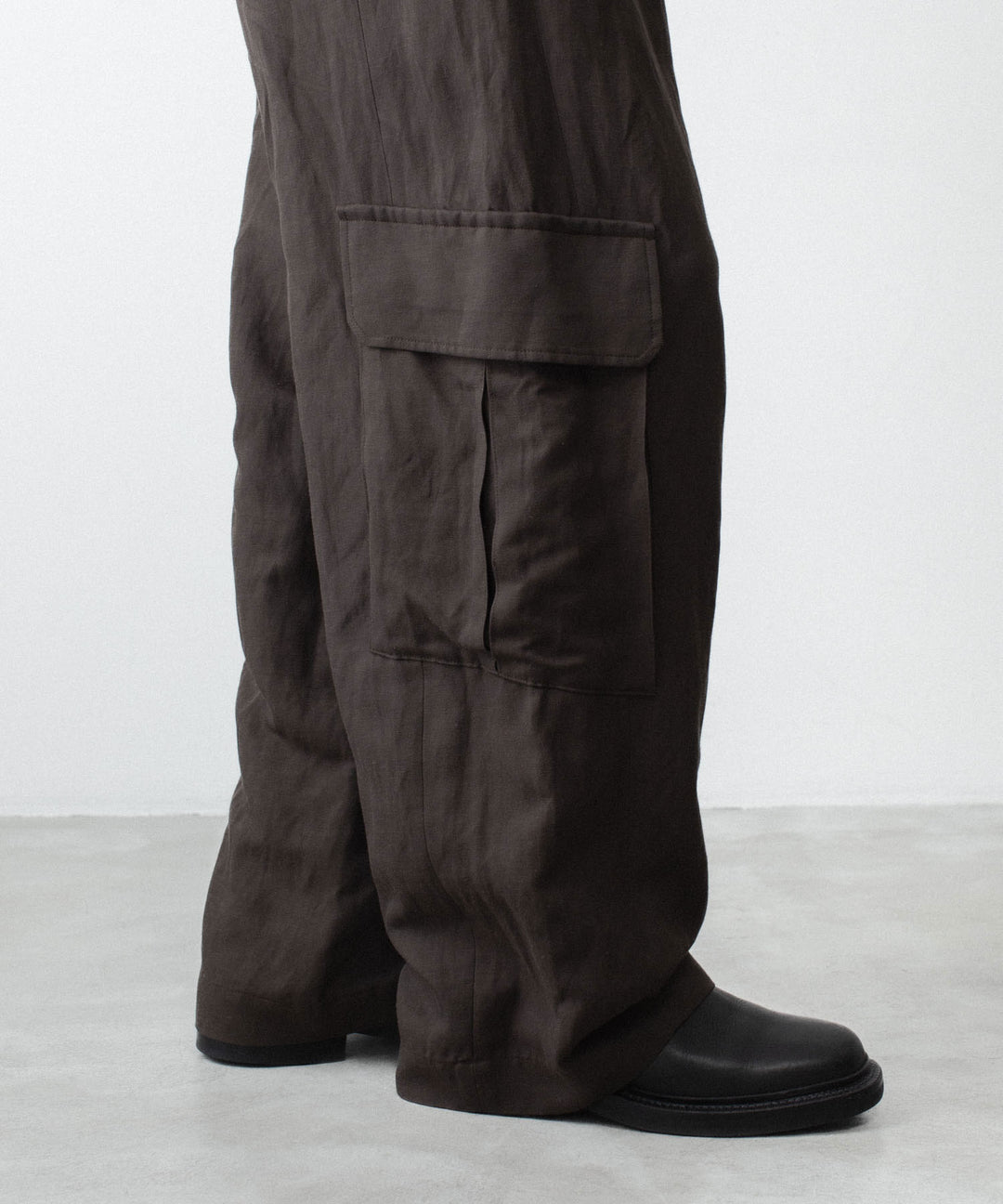ssstein(シュタイン)のVIS/LI/RA TWILL CARGO TROUSERS - KHAKI BROWNの公式通販サイトsession福岡セレクトショップ