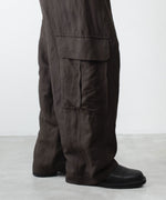 画像をギャラリービューアに読み込む, ssstein(シュタイン)のVIS/LI/RA TWILL CARGO TROUSERS - KHAKI BROWNの公式通販サイトsession福岡セレクトショップ
