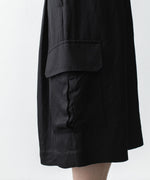 画像をギャラリービューアに読み込む, ssstein(シュタイン)のVIS/LI BRIGHT TWILL CARGO SHORT TROUSERS - BLACKの公式通販サイトsession福岡セレクトショップ

