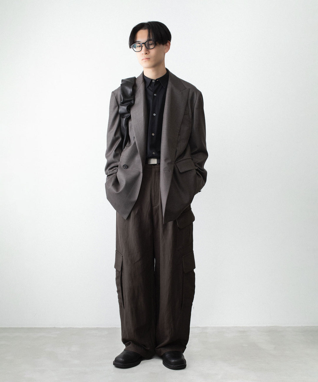 ssstein(シュタイン)のVIS/LI/RA TWILL CARGO TROUSERS - KHAKI BROWNの公式通販サイトsession福岡セレクトショップ