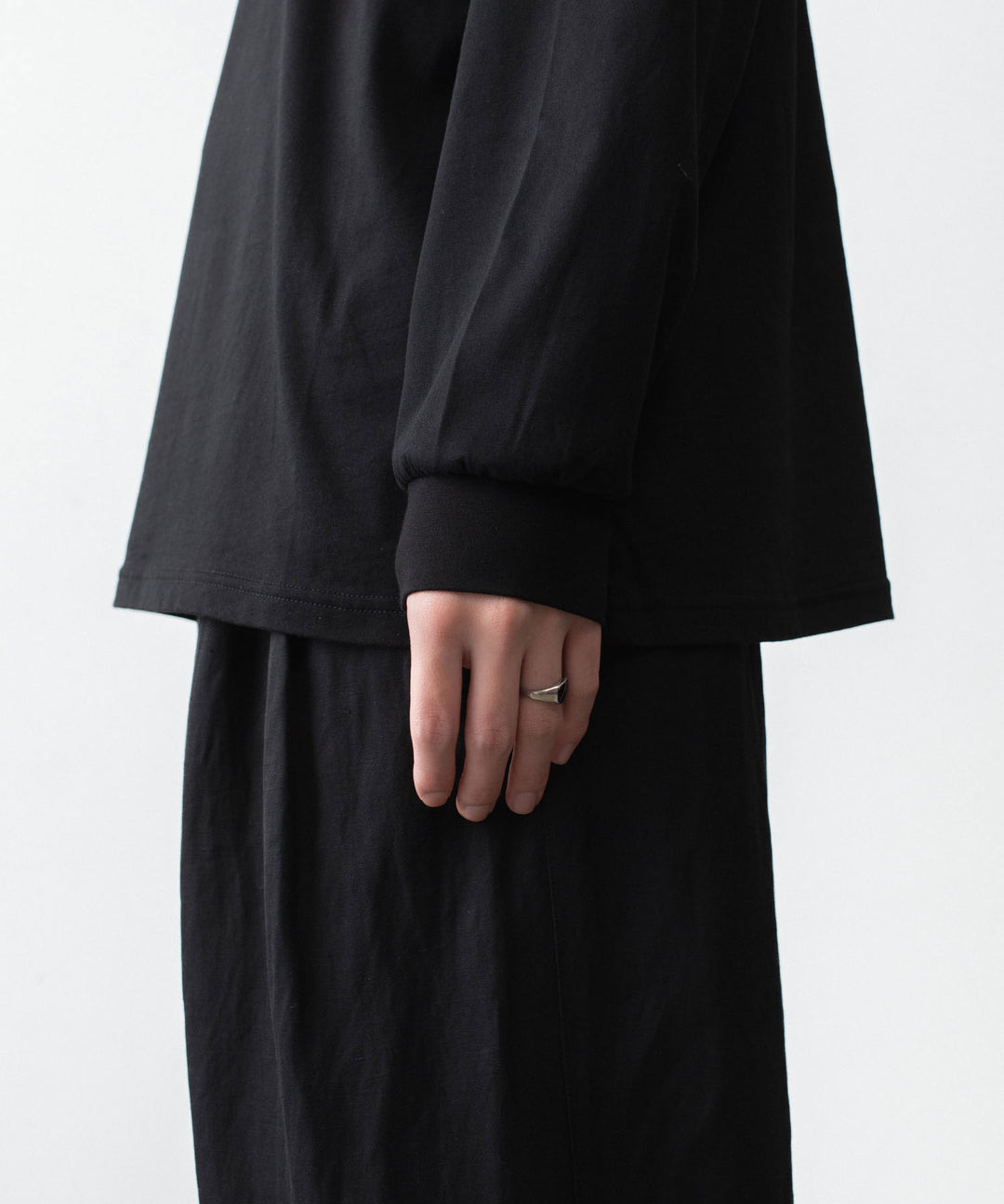 ssstein(シュタイン)のSUVIN COTTON BASIC LS TEE - BLACKの公式通販サイトsession福岡セレクトショップ