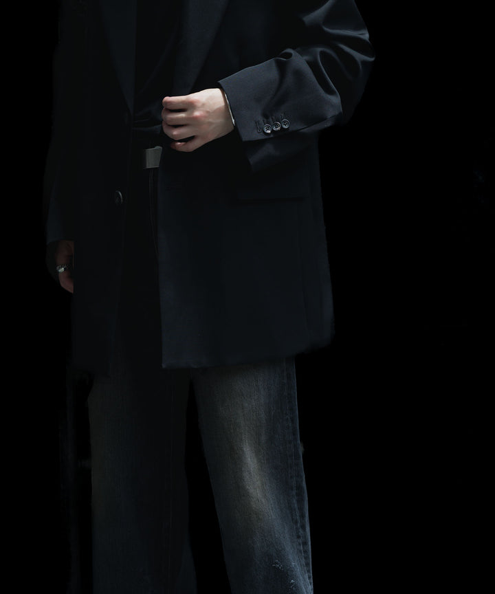 ssstein(シュタイン)のOVERSIZED SINGLE BREASTED LONG JACKET - BLACKの公式通販サイトsession福岡セレクトショップ