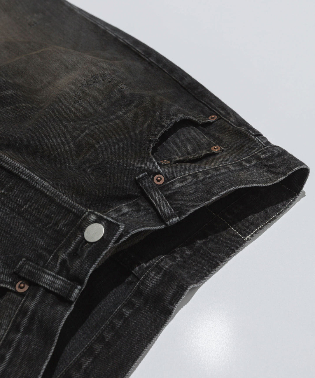 ssstein(シュタイン)のFLARE DENIM JEANS - BLACKの公式通販サイトsession福岡セレクトショップ