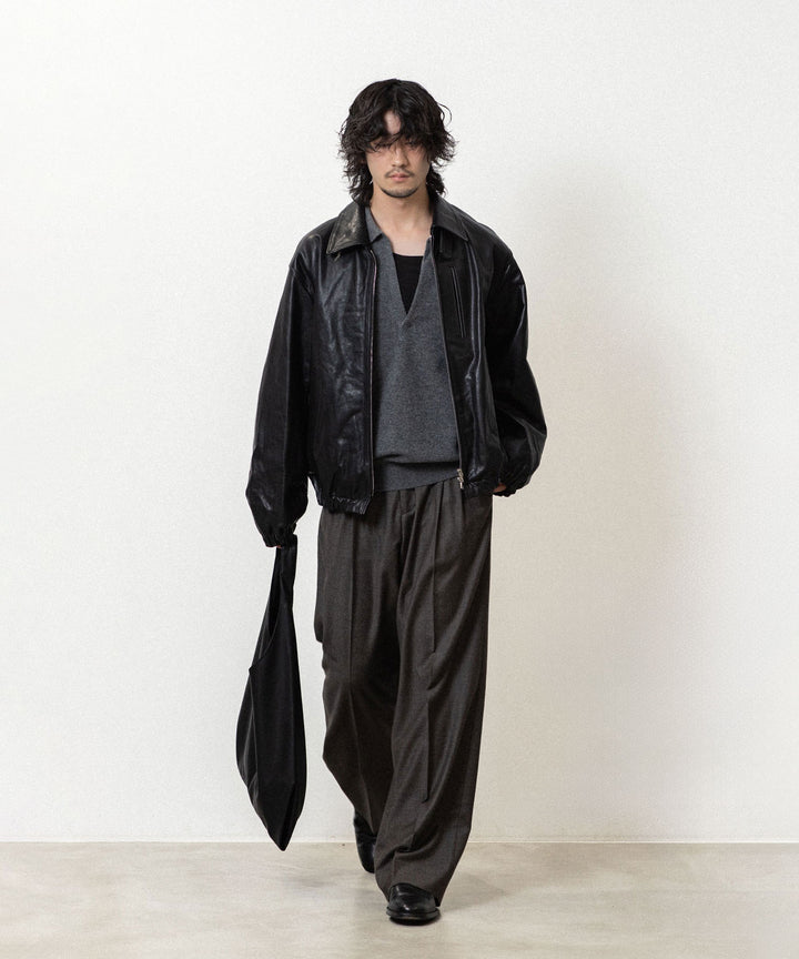 ssstein(シュタイン)のEXTRA FINE WOOL KNIT SKIPPER - GREY公式通販サイトsession福岡セレクトショップ