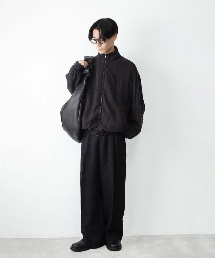 ssstein(シュタイン)のVIS/LI/RA TWILL EASY LONG WIDE TROUSERS - BLACKの公式通販サイトsession福岡セレクトショップ