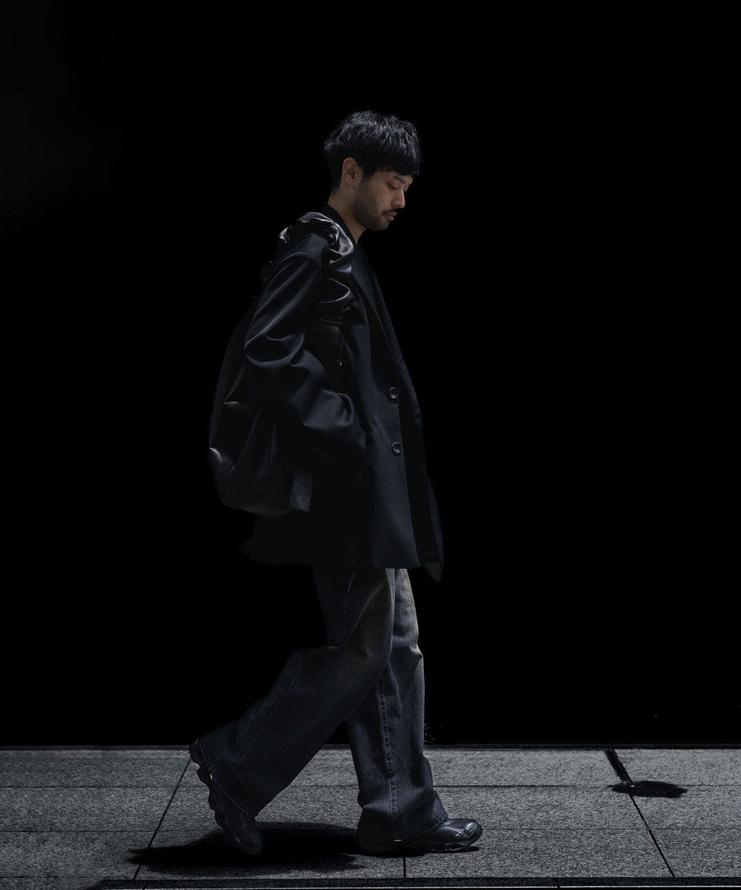 ssstein(シュタイン)のOVERSIZED SINGLE BREASTED LONG JACKET - BLACKの公式通販サイトsession福岡セレクトショップ