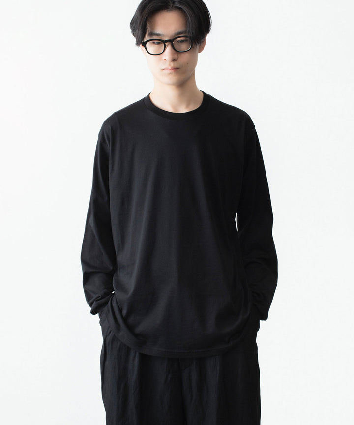 ssstein(シュタイン)のSUVIN COTTON BASIC LS TEE - BLACKの公式通販サイトsession福岡セレクトショップ