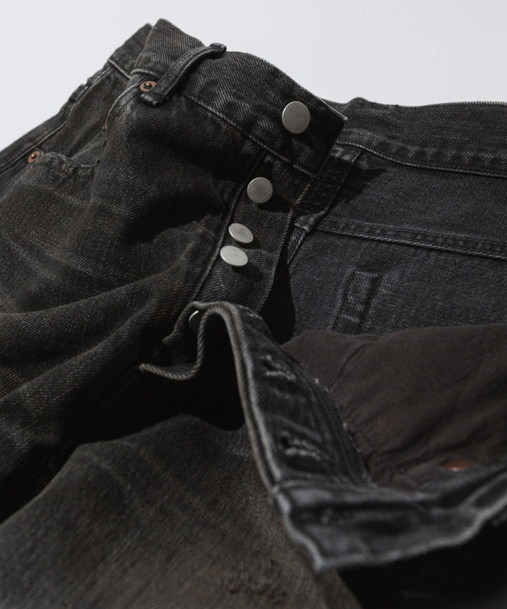 ssstein(シュタイン)のFLARE DENIM JEANS - BLACKの公式通販サイトsession福岡セレクトショップ