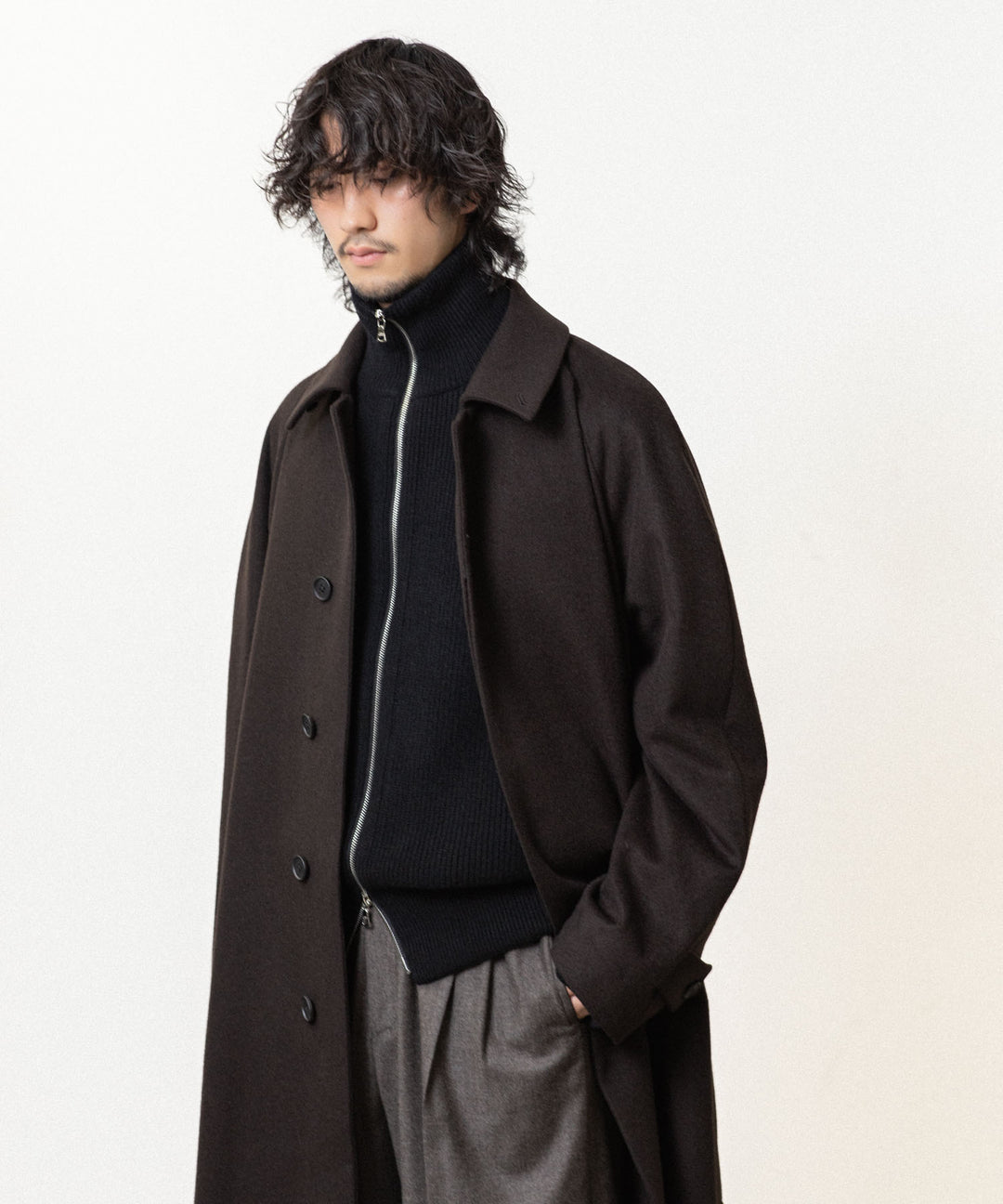 ssstein(シュタイン)のEXTRA FINE WOOL KNIT DRIVERS - BLACKの公式通販サイトsession福岡セレクトショップ