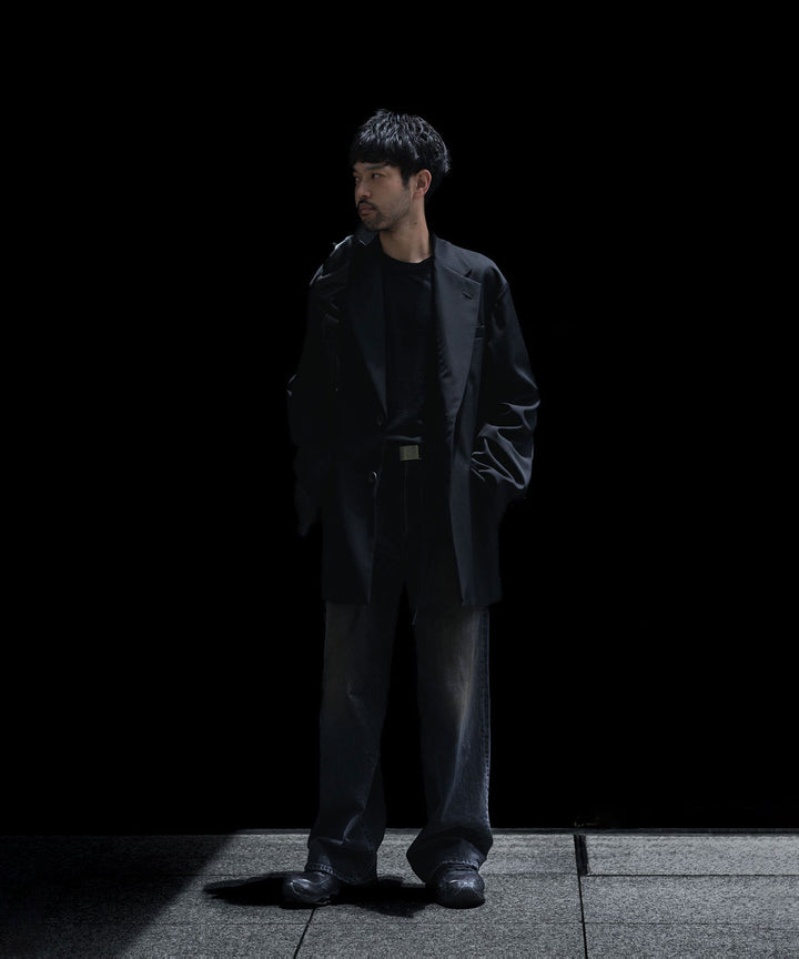 ssstein(シュタイン)のOVERSIZED SINGLE BREASTED LONG JACKET - BLACKの公式通販サイトsession福岡セレクトショップ