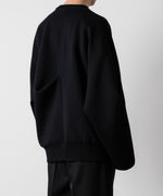 画像をギャラリービューアに読み込む, ssstein(シュタイン)のOVERSIZED DOUBLE KNIT REVERSIBLE LS - BLACK×BLACKの公式通販サイトsession福岡セレクトショップ
