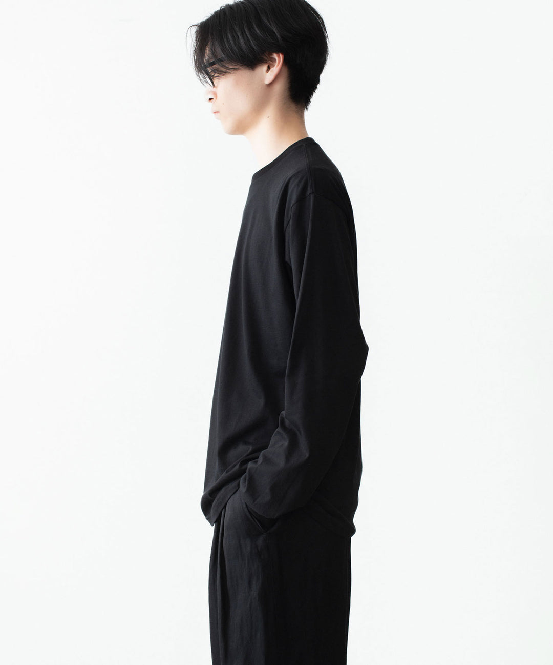 ssstein(シュタイン)のSUVIN COTTON BASIC LS TEE - BLACKの公式通販サイトsession福岡セレクトショップ