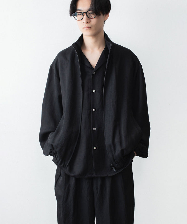 ssstein(シュタイン)のVIS/LI BRIGHT TWILL OVERSIZED OPEN COLLAR SS SHIRT - BLACKの公式通販サイトsession福岡セレクトショップ