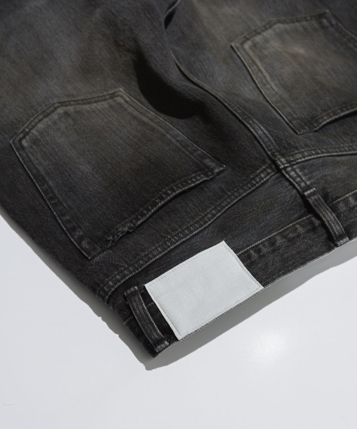 ssstein(シュタイン)のFLARE DENIM JEANS - BLACKの公式通販サイトsession福岡セレクトショップ