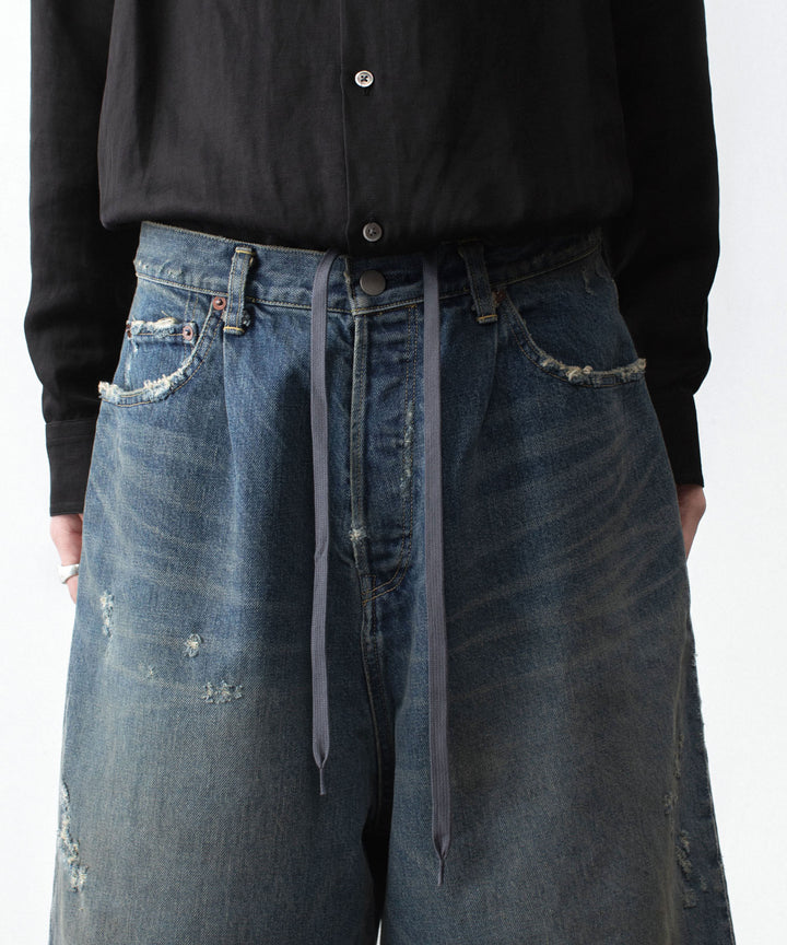 ssstein(シュタイン)のBAGGY DENIM SHORTS - INDIGOの公式通販サイトsession福岡セレクトショップ