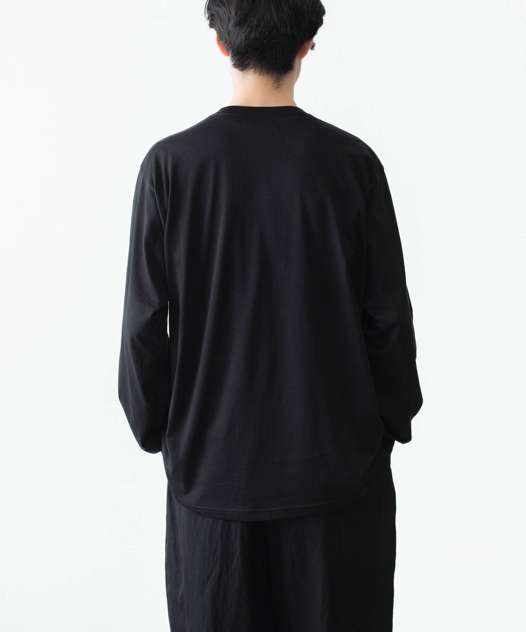 ssstein(シュタイン)のSUVIN COTTON BASIC LS TEE - BLACKの公式通販サイトsession福岡セレクトショップ