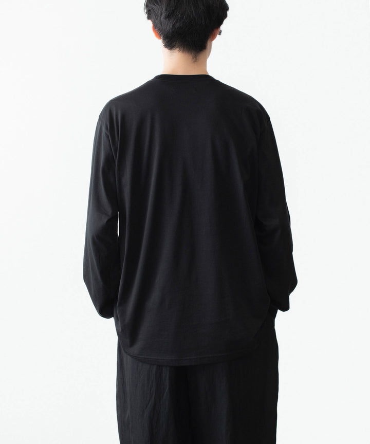 ssstein(シュタイン)のSUVIN COTTON BASIC LS TEE - BLACKの公式通販サイトsession福岡セレクトショップ