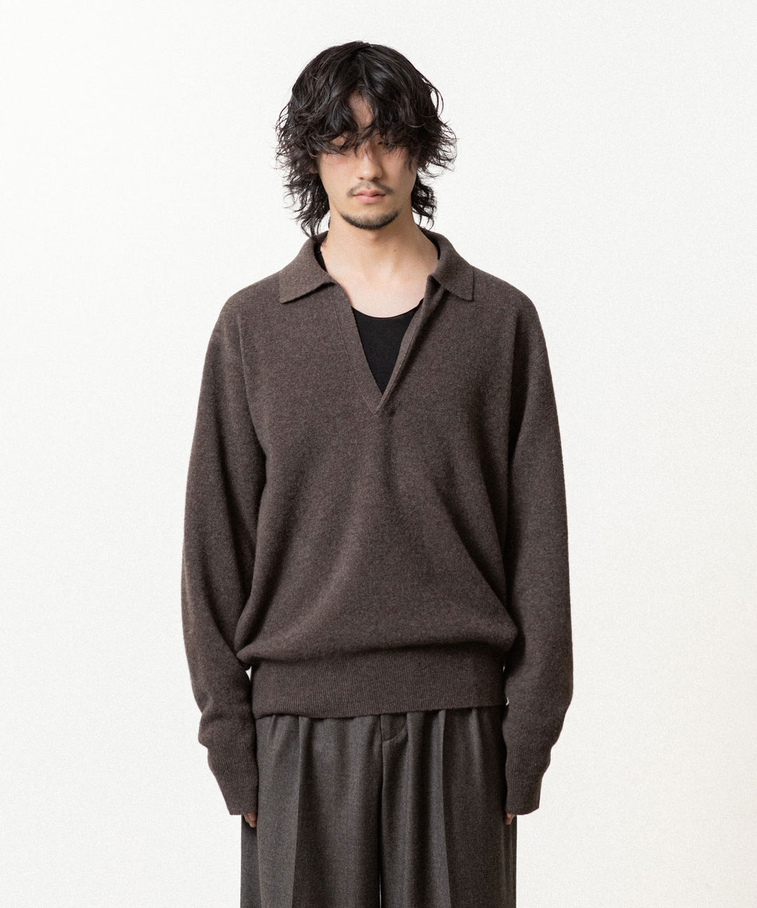 ssstein(シュタイン)のEXTRA FINE WOOL KNIT SKIPPER - MOCHAの公式通販サイトsession福岡セレクトショップ