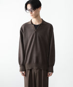 画像をギャラリービューアに読み込む, ssstein(シュタイン)のSLUB COTTON KNIT SKIPPER LS - KHAKIの公式通販サイトsession福岡セレクトショップ
