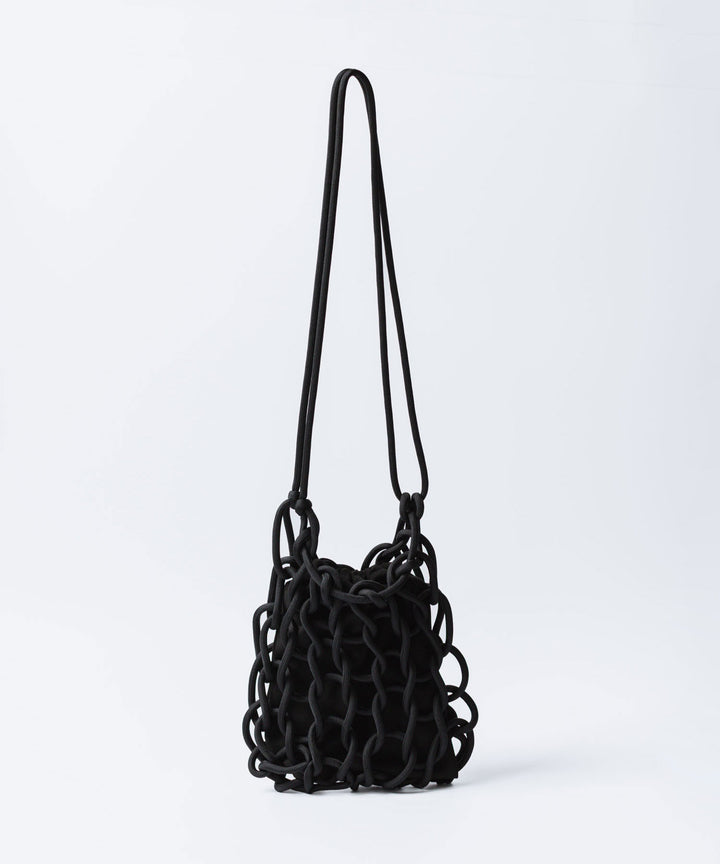 ssstein(シュタイン)のPARA CORD HAND KNIT BAG - BLACKの公式通販サイトsession福岡セレクトショップ