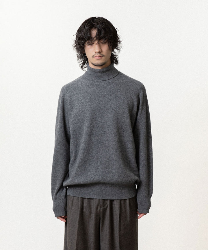 ssstein(シュタイン)のEXTRA FINE WOOL KNIT TURTLE NECK LS - GREYの公式通販サイトsession福岡セレクトショップ