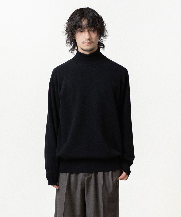 ssstein(シュタイン)のEXTRA FINE WOOL KNIT TURTLE NECK LS - BLACKの公式通販サイトsession福岡セレクトショップ