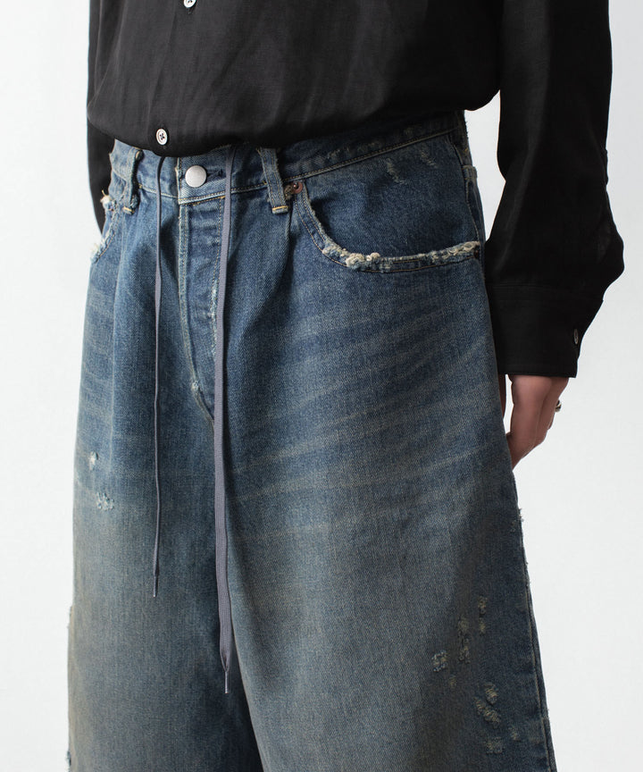ssstein(シュタイン)のBAGGY DENIM SHORTS - INDIGOの公式通販サイトsession福岡セレクトショップ