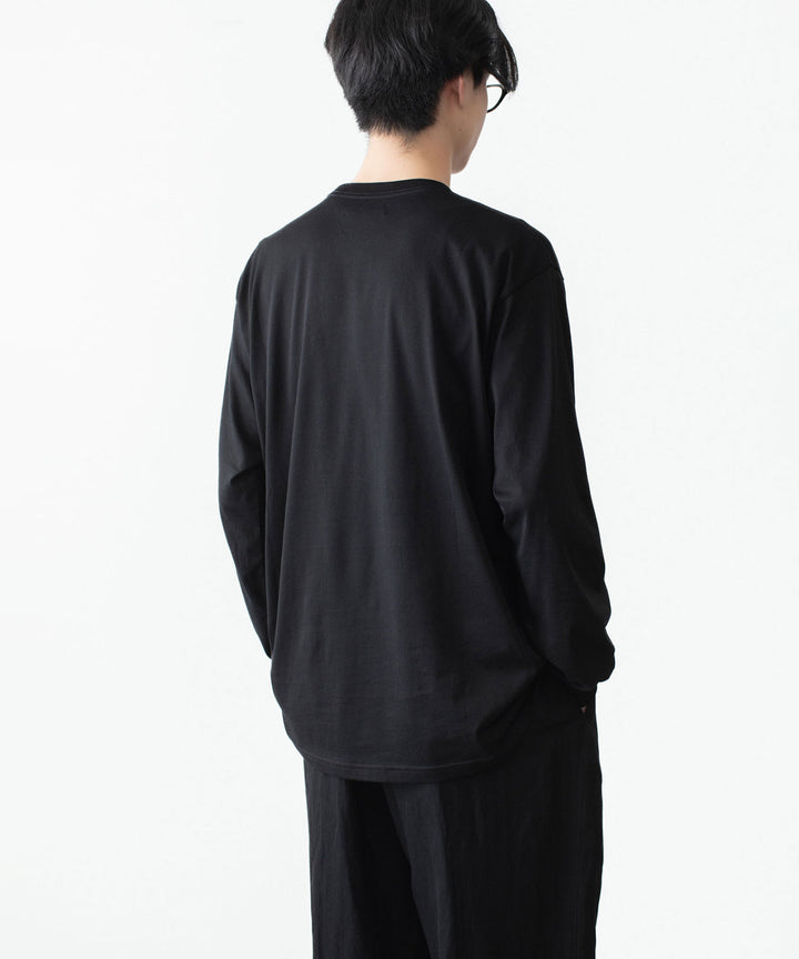 ssstein(シュタイン)のSUVIN COTTON BASIC LS TEE - BLACKの公式通販サイトsession福岡セレクトショップ