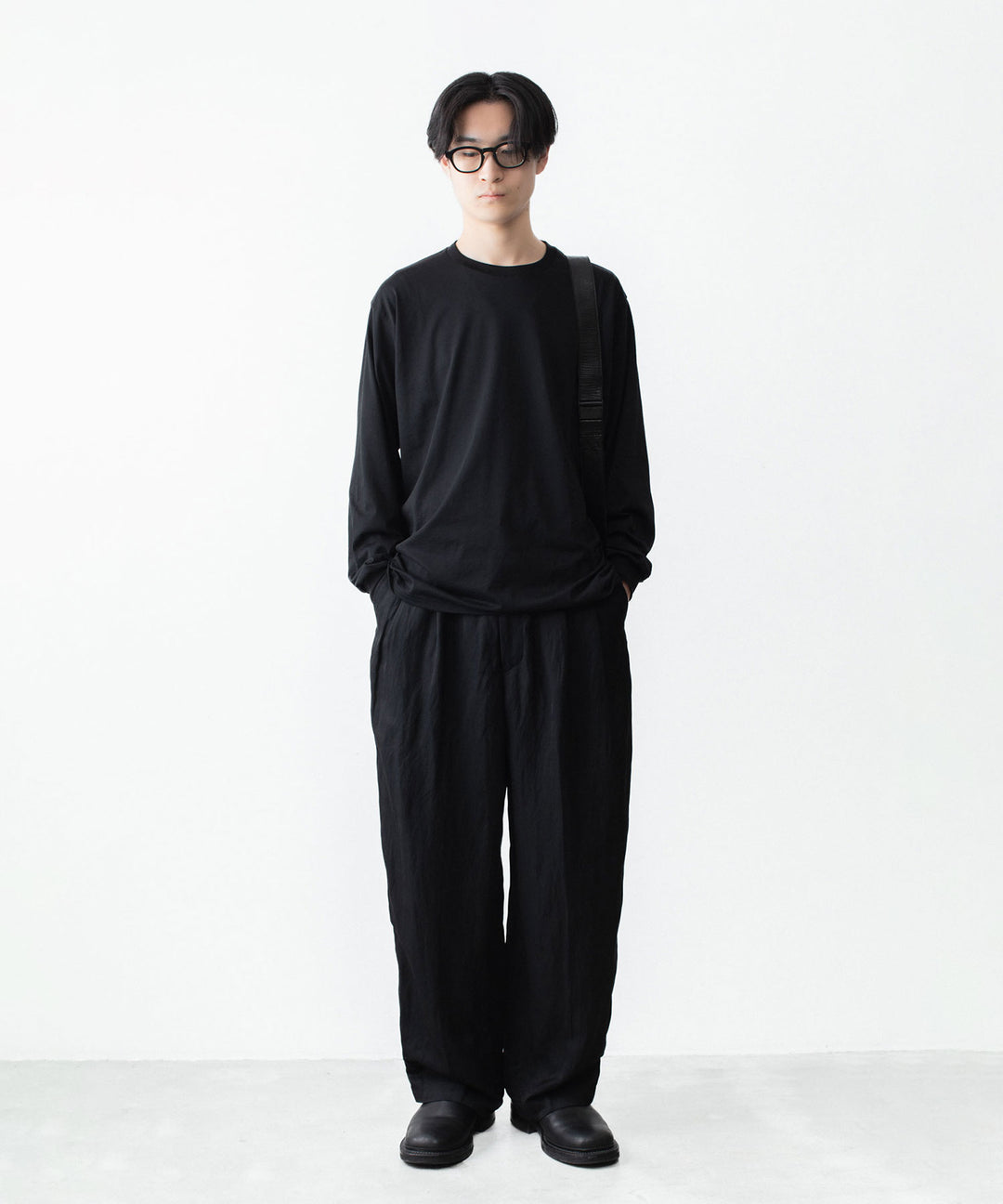 ssstein(シュタイン)のSUVIN COTTON BASIC LS TEE - BLACKの公式通販サイトsession福岡セレクトショップ