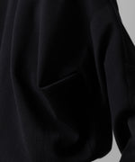 画像をギャラリービューアに読み込む, ssstein(シュタイン)のOVERSIZED DOUBLE KNIT REVERSIBLE LS - BLACK×BLACKの公式通販サイトsession福岡セレクトショップ
