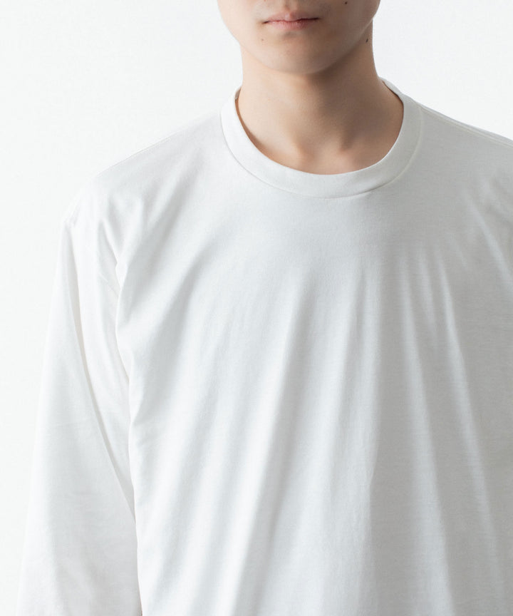 ssstein(シュタイン)のSUVIN COTTON BASIC LS TEE - OFF WHITEの公式通販サイトsession福岡セレクトショップ