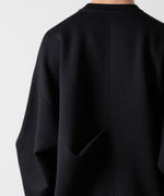 画像をギャラリービューアに読み込む, ssstein(シュタイン)のOVERSIZED DOUBLE KNIT REVERSIBLE LS - BLACK×BLACKの公式通販サイトsession福岡セレクトショップ
