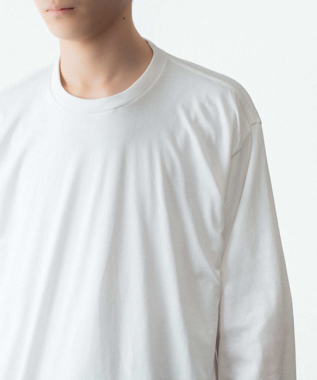 ssstein(シュタイン)のSUVIN COTTON BASIC LS TEE - OFF WHITEの公式通販サイトsession福岡セレクトショップ