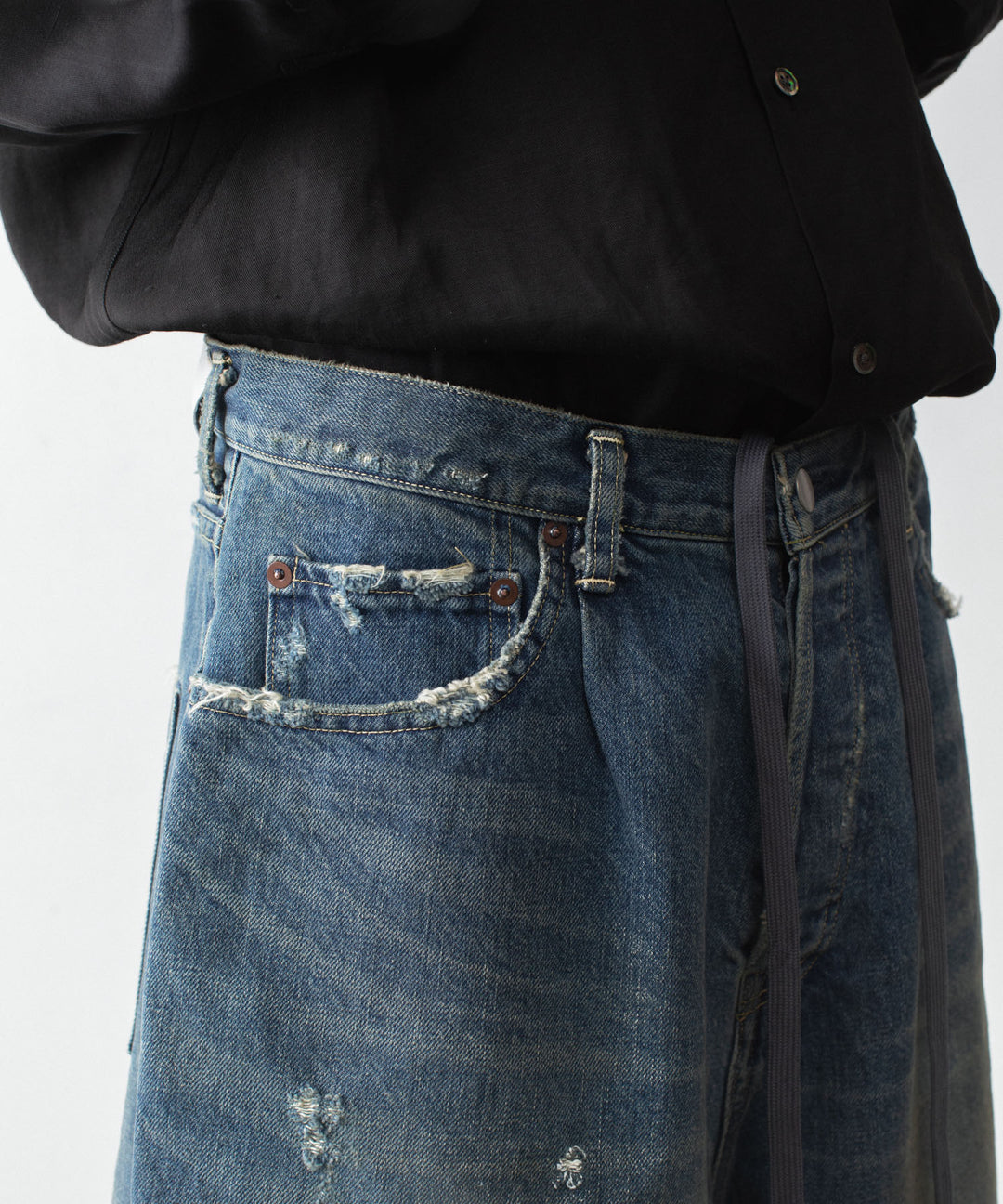 ssstein(シュタイン)のBAGGY DENIM SHORTS - INDIGOの公式通販サイトsession福岡セレクトショップ
