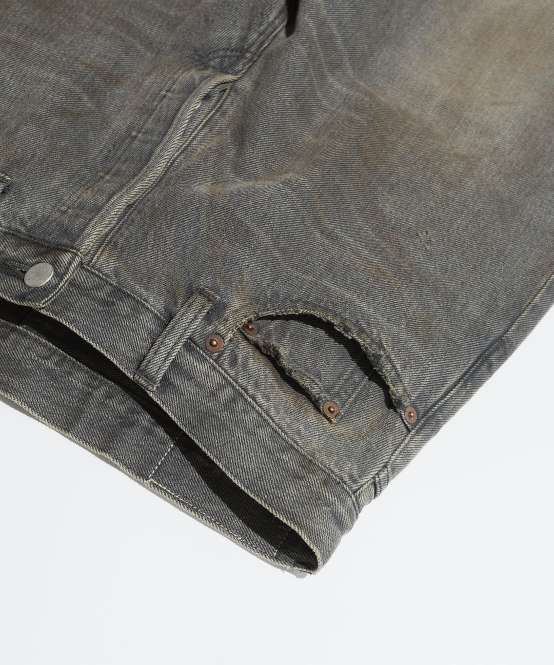 ssstein(シュタイン)のLOOSE DENIM JEANS - GREYの公式通販サイトsession福岡セレクトショップ