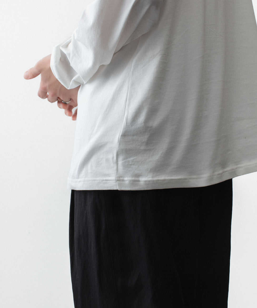 ssstein(シュタイン)のSUVIN COTTON BASIC LS TEE - OFF WHITEの公式通販サイトsession福岡セレクトショップ