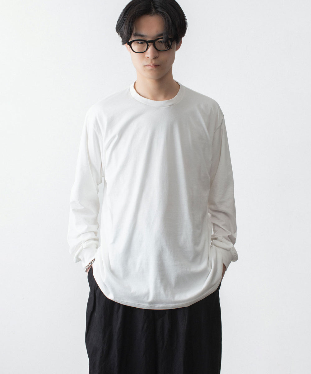 ssstein(シュタイン)のSUVIN COTTON BASIC LS TEE - OFF WHITEの公式通販サイトsession福岡セレクトショップ