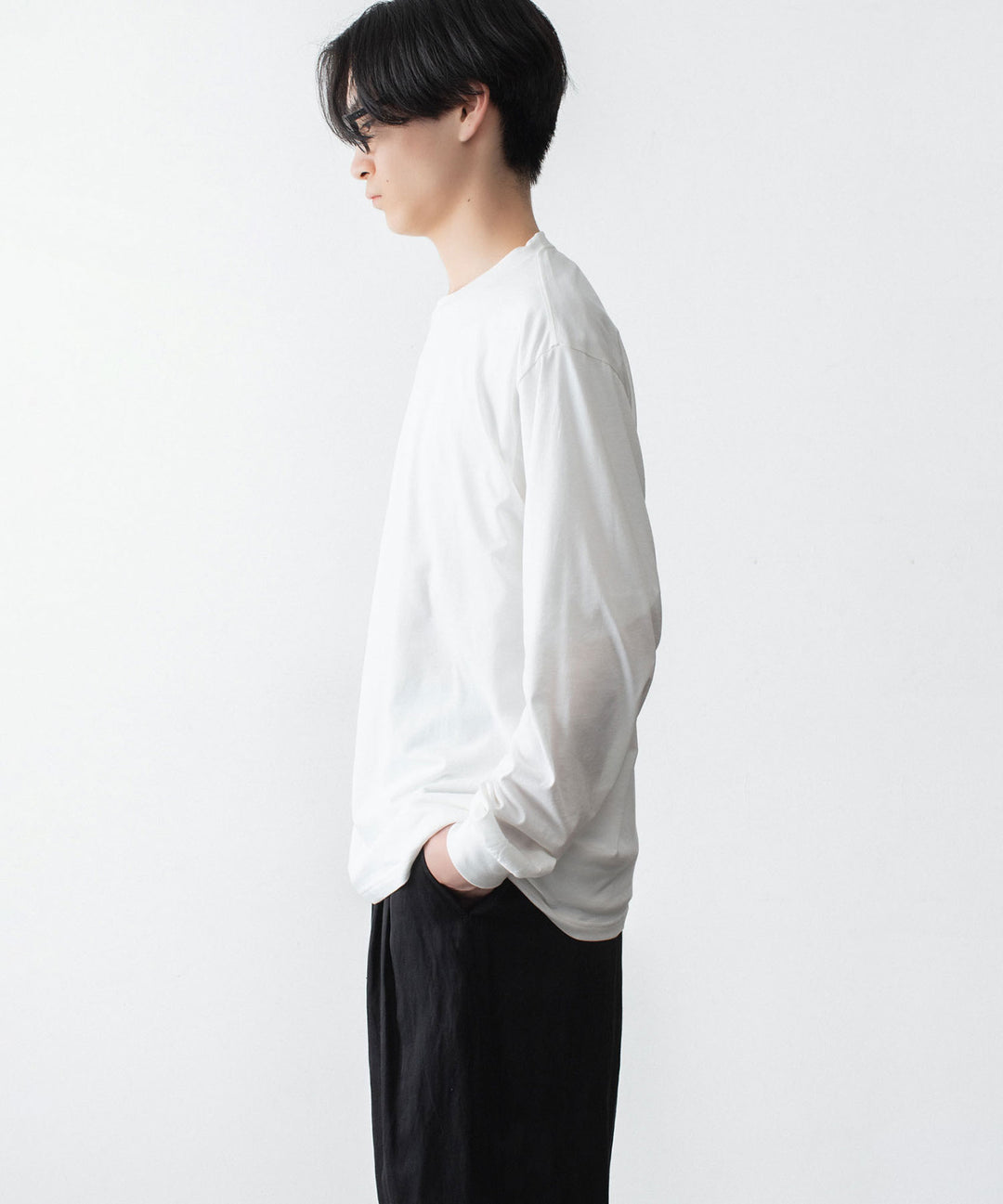 ssstein(シュタイン)のSUVIN COTTON BASIC LS TEE - OFF WHITEの公式通販サイトsession福岡セレクトショップ