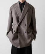 画像をギャラリービューアに読み込む, ssstein(シュタイン)のDOUBLE WEAVE HOUNDSTOOTH PEAK LAPEL SHORT COAT - HOUNDSTOOTHの公式通販サイトsession福岡セレクトショップ
