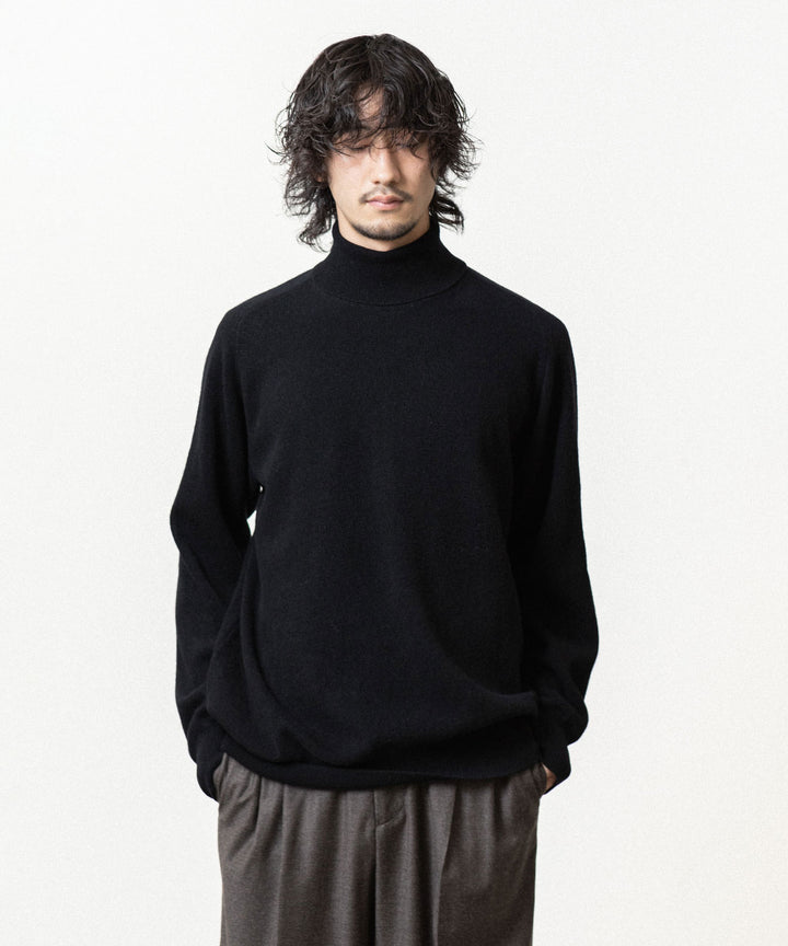 ssstein(シュタイン)のEXTRA FINE WOOL KNIT TURTLE NECK LS - BLACKの公式通販サイトsession福岡セレクトショップ