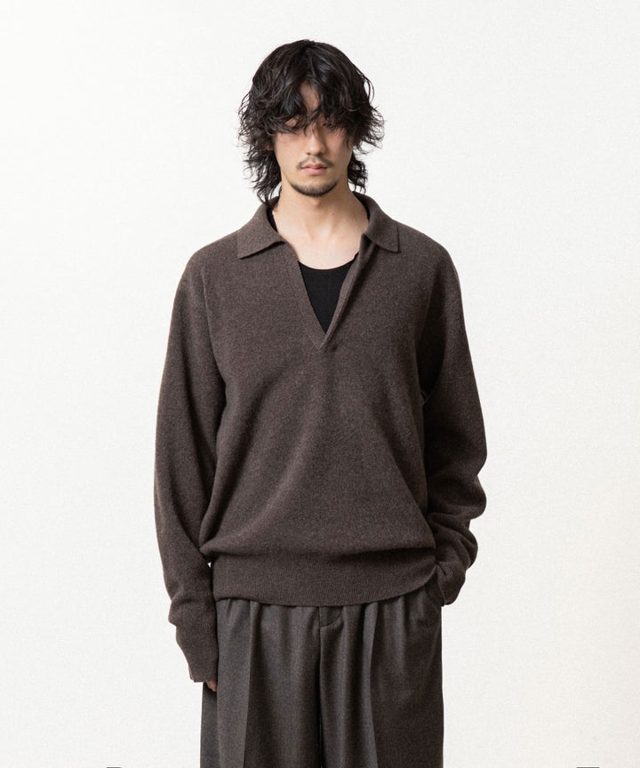 ssstein(シュタイン)のEXTRA FINE WOOL KNIT SKIPPER - MOCHAの公式通販サイトsession福岡セレクトショップ