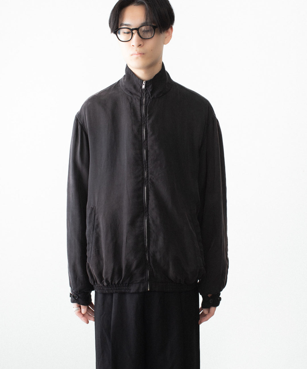 ssstein(シュタイン)のCUPRO FIBRIL VINTAGE ZIP JACKET - BLACKの公式通販サイトsession福岡セレクトショップ