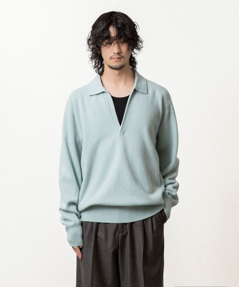ssstein(シュタイン)のEXTRA FINE WOOL KNIT SKIPPER - SAXの公式通販サイトsession福岡セレクトショップ