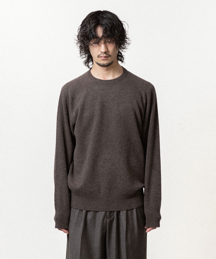 ssstein(シュタイン)のEXTRA FINE WOOL KNIT CREW NECK LS - MOCHAの公式通販サイトsession福岡セレクトショップ