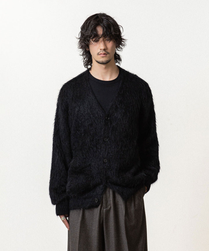 ssstein(シュタイン)の KID MOHAIR KNIT V NECK CARDIGAN - BLACKの公式通販サイトsession福岡セレクトショップ